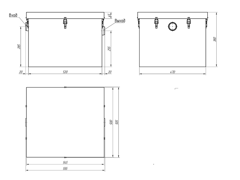 Жироуловитель под мойку Alta M-In 0.5-50