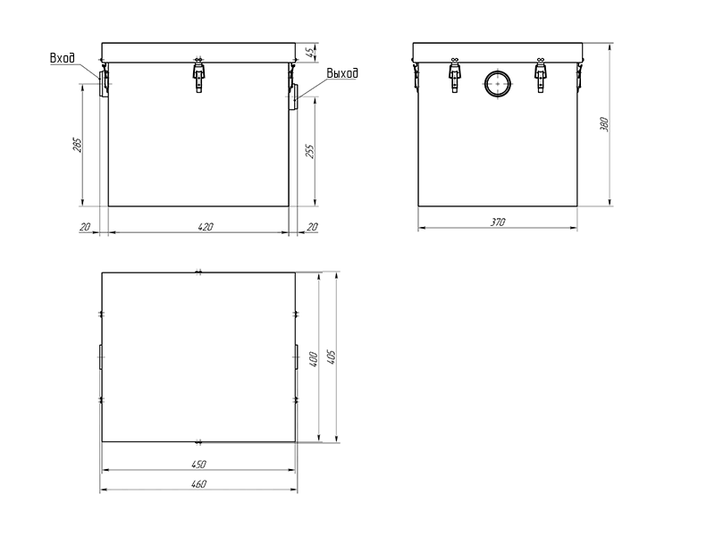 Жироуловитель под мойку Alta M-In 0.5-30 Жироуловитель под мойку Alta M-In 0.5-30