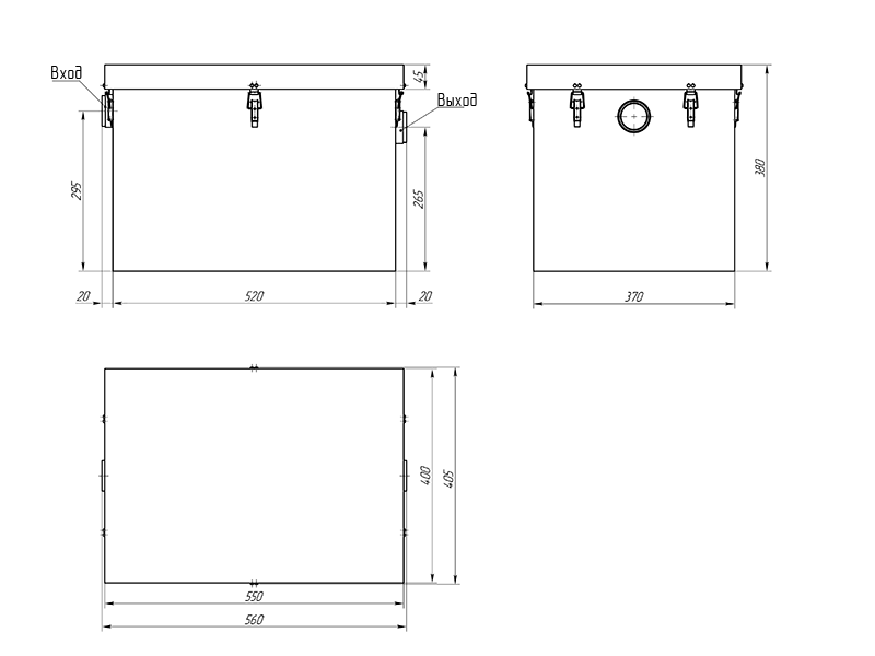 Жироуловитель под мойку Alta M-In 0.5-40